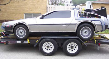 Back to the Future DeLorean Replica